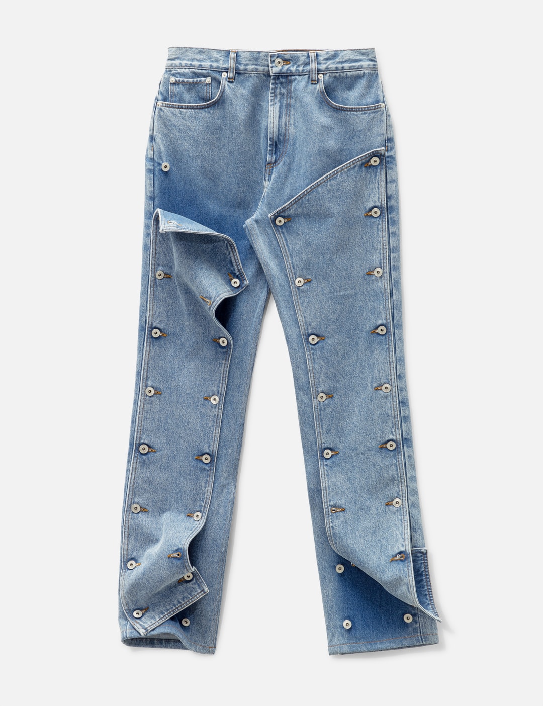 Y/PROJECT - SNAP OFF JEANS | HBX - Globally Curated Fashion and ...