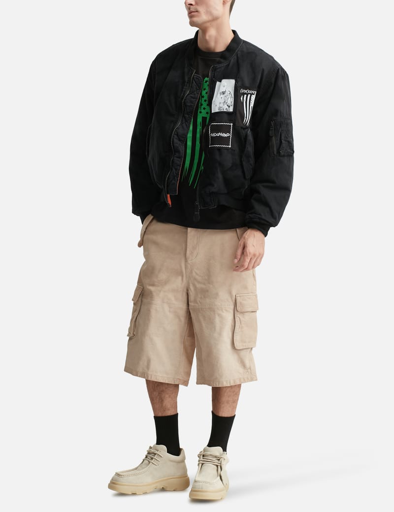 SYUMAN - SYUMAN X F.M.C.D Covered MA-1 Jacket | HBX