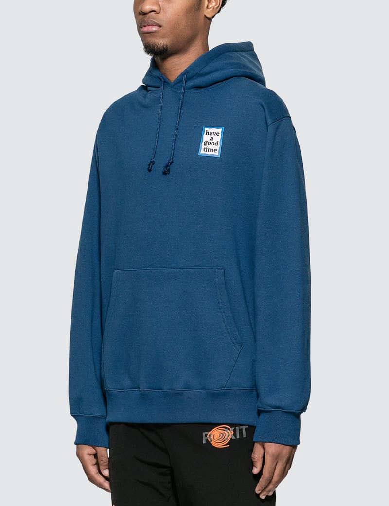 Hoodie Hbx Have A Good Time Hoodie Have A Good Time スウェット 青