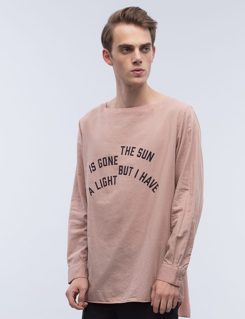 Bed J.W. Ford - Message Pullover Shirt | HBX - Globally Curated