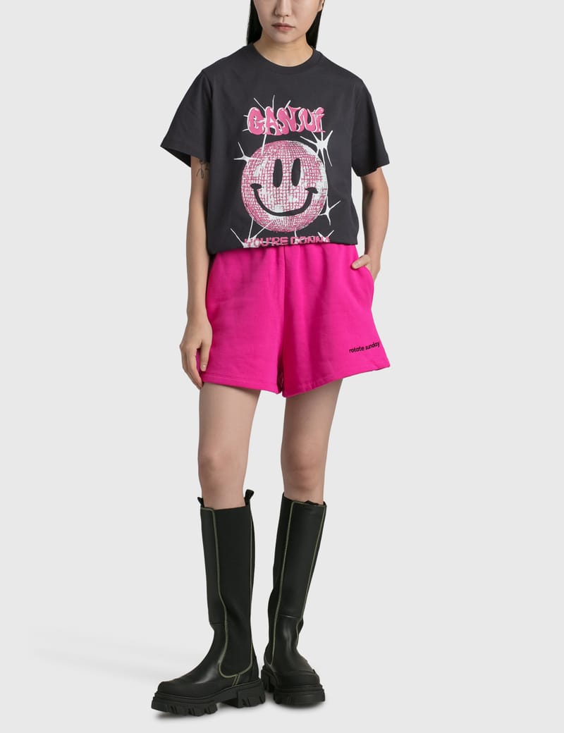 Ganni - Smiley Relaxed T-Shirt | HBX
