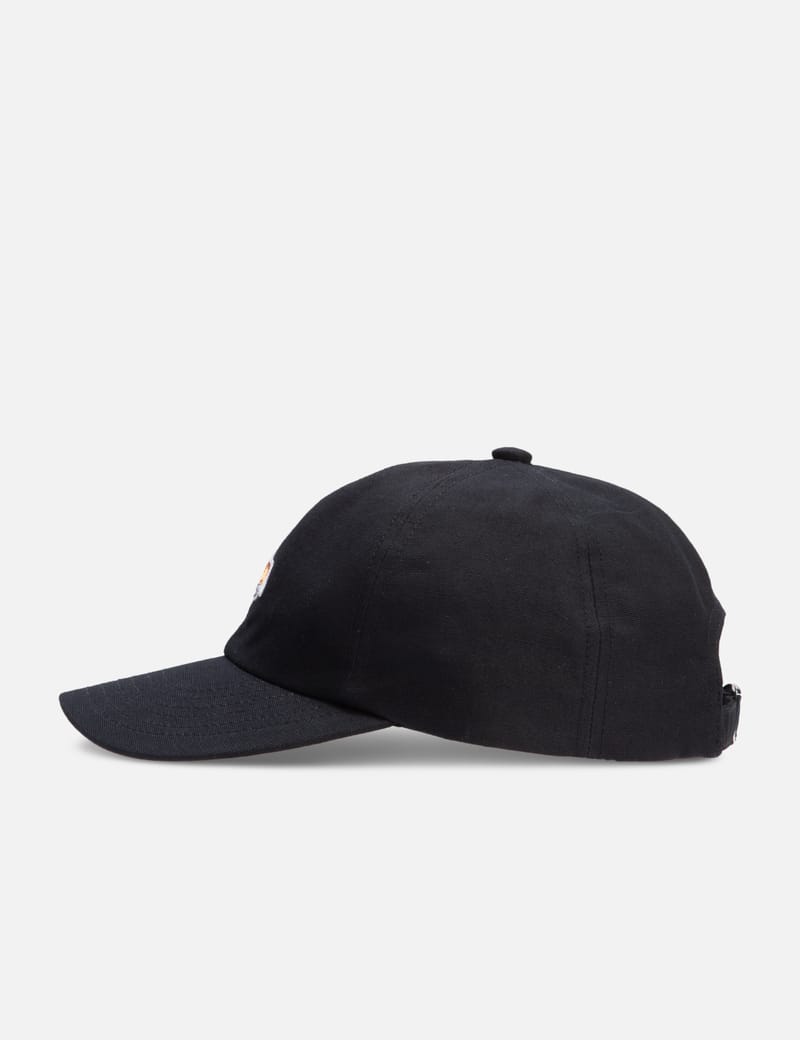 帽子・その他 Baby Fox 6p Cap - Maison Kitsune - Cotton - Black Maison Kitsuné - Baby Fox 6P Cap | HBX - Globally Curated
