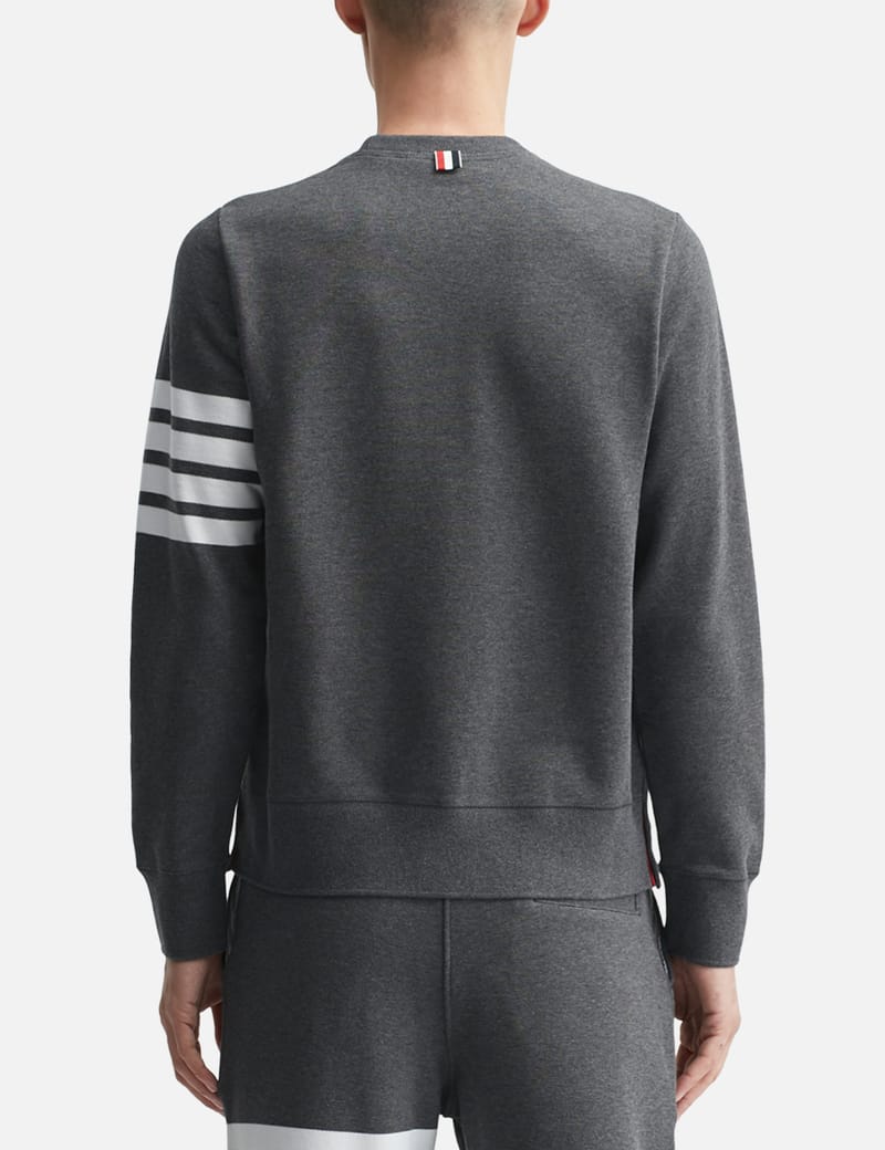 Thom Browne - Classic Loopback 4-Bar Sweatshirt | HBX