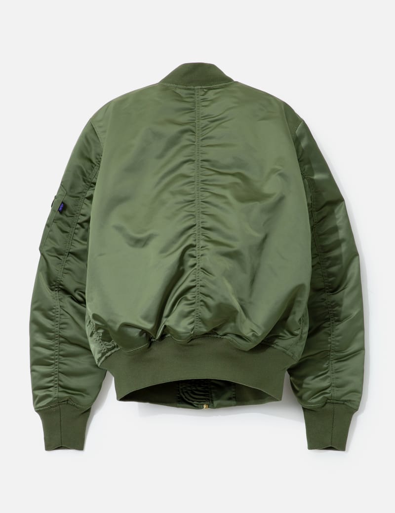 Alpha Industries MA-1 Base Flight Bomber Jacket - Sage green, 3M