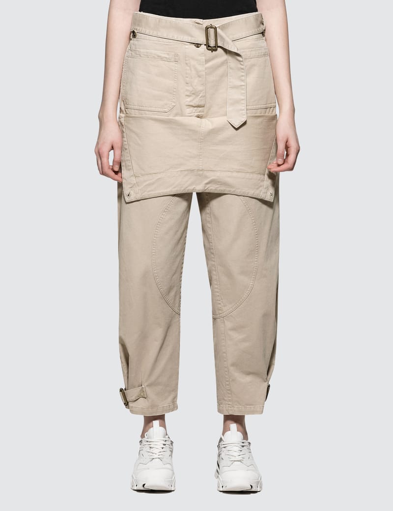 JW Anderson - Fold Front Utility Trousers | HBX - Globally Curated