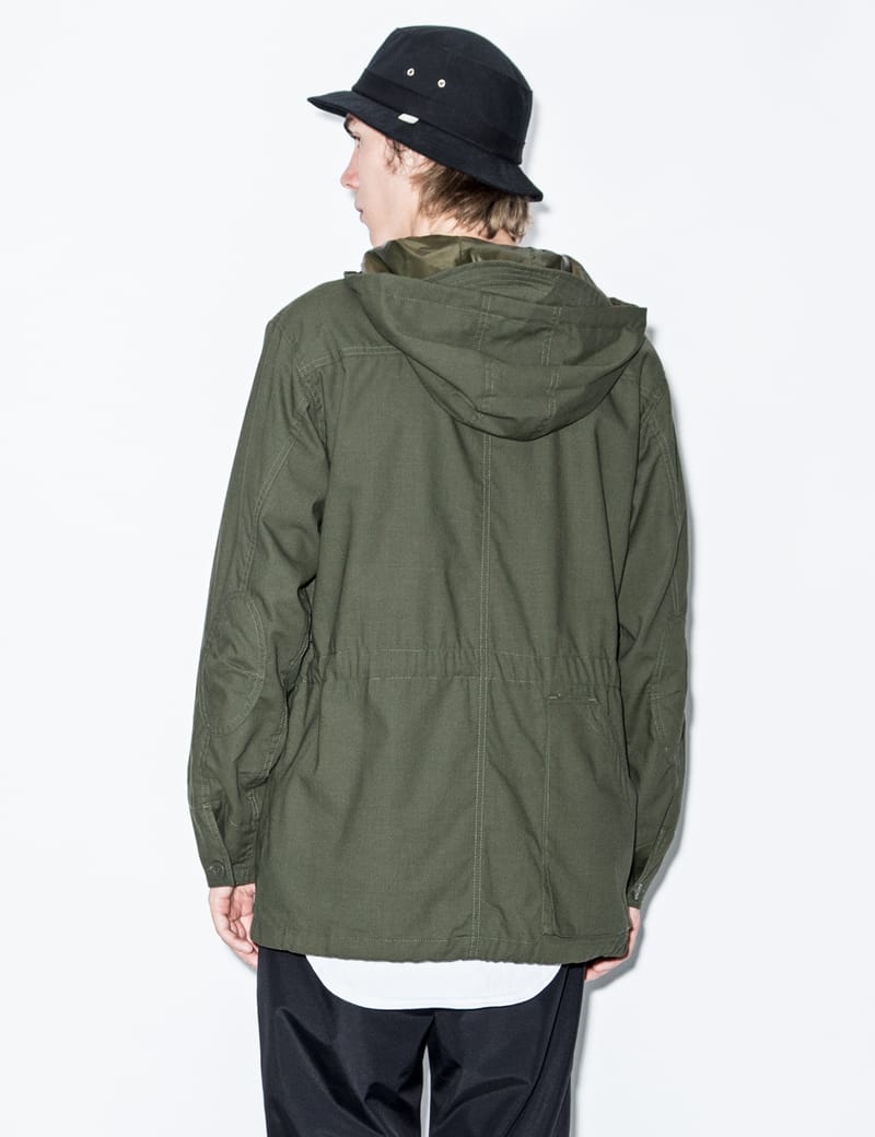 Snow Peak - Olive Fire Protect Parka | HBX