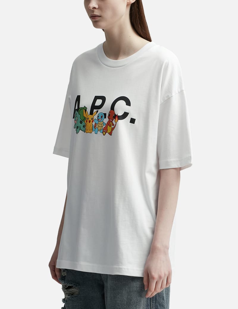 A.P.C. - T-shirt Pokémon The Crew H | HBX - Globally Curated