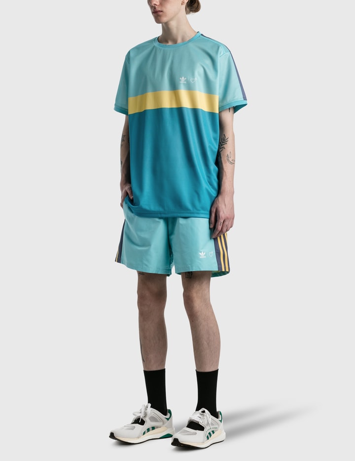 Adidas Originals - adidas Originals x Human Made Consortium Wind Shorts ...