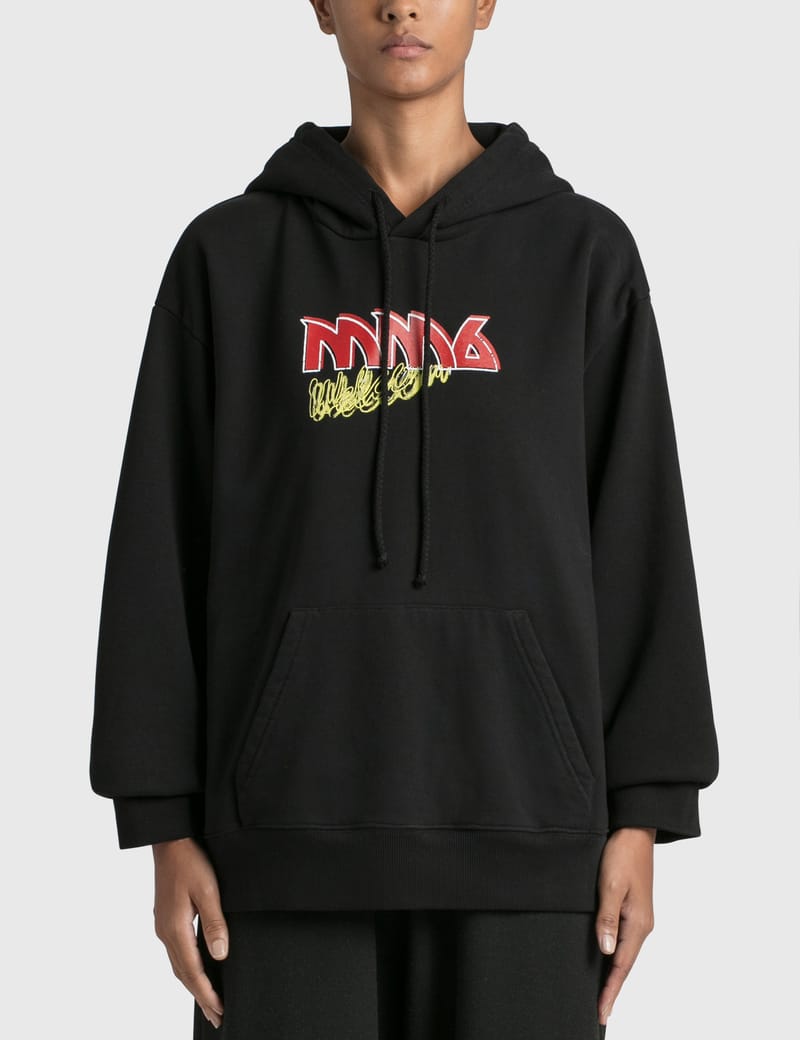 エムエムシックス メゾン マルジェラ - Logo Hoodie | HBX