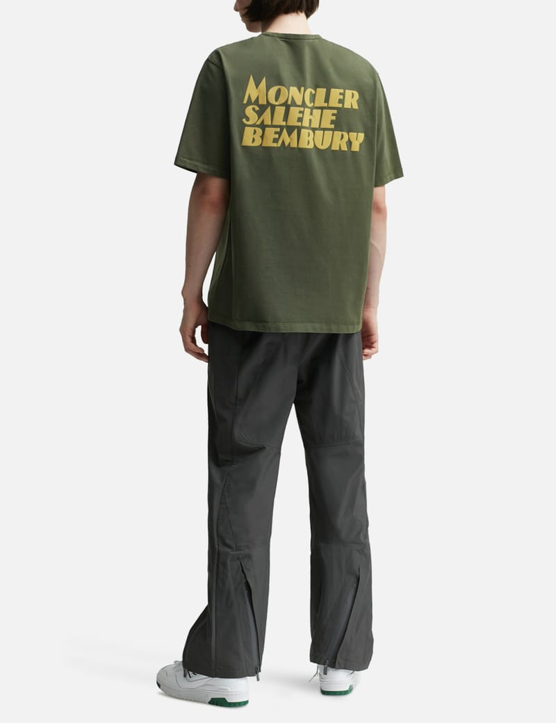 【大人気！】MONCLER☆ロゴ刺繍オリーブグリーンTシャツ Moncler Genius - ロゴ Tシャツ | HBX - ハイプビースト