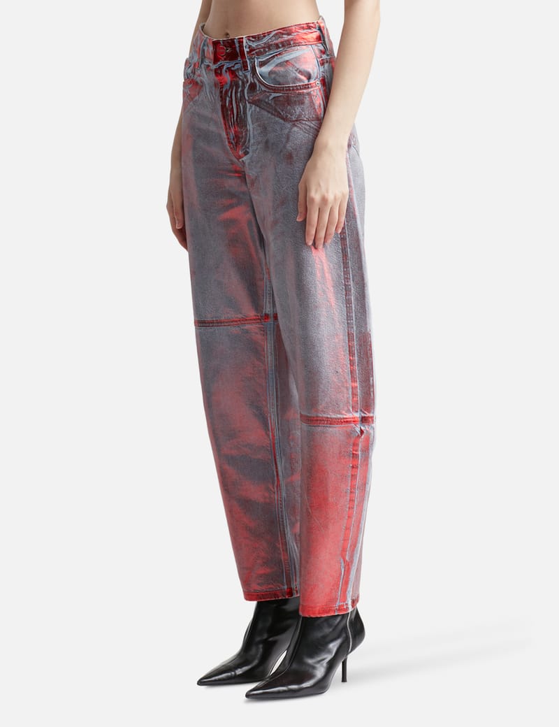 Red Foil Stary Jeans