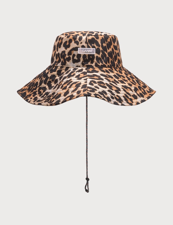 Ganni Leopard Print Bucket Hat HBX Globally Curated Fashion and