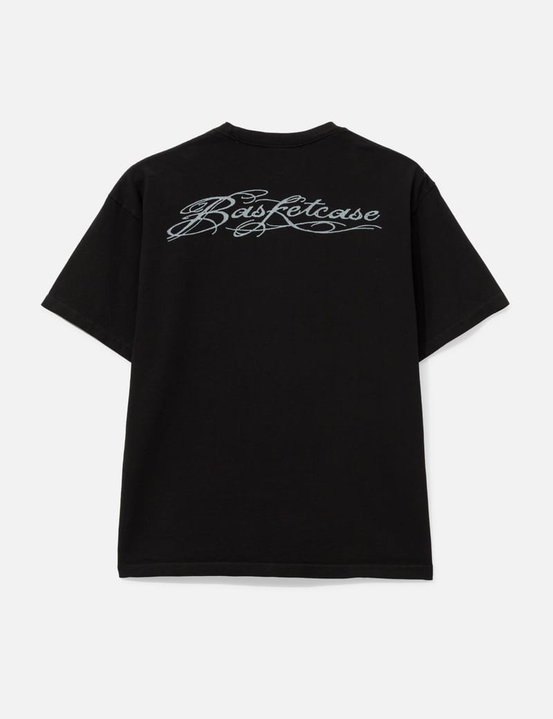 Basketcase ROMANCE, T-Shirt - Ribbed crewneck cotton tee with
