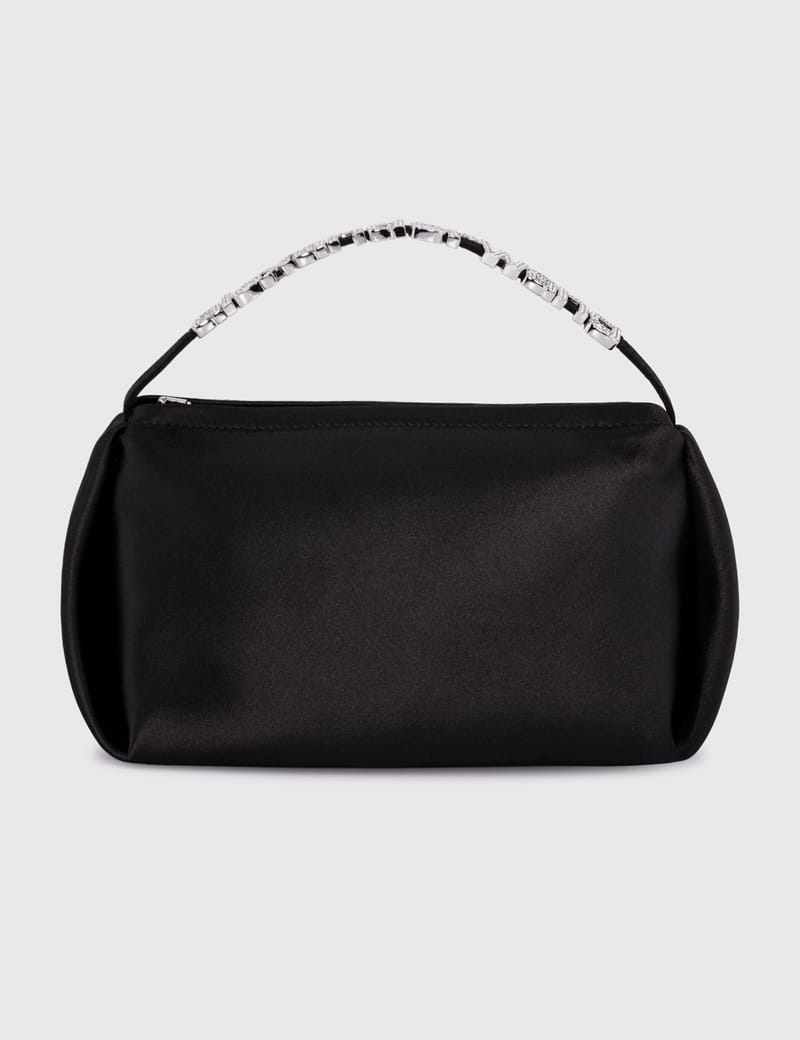 アレキサンダーワン　サテン ボディバッグ ダブルファスナー 3ポケット alexander wang アレキサンダーワン サテン バッグ bag