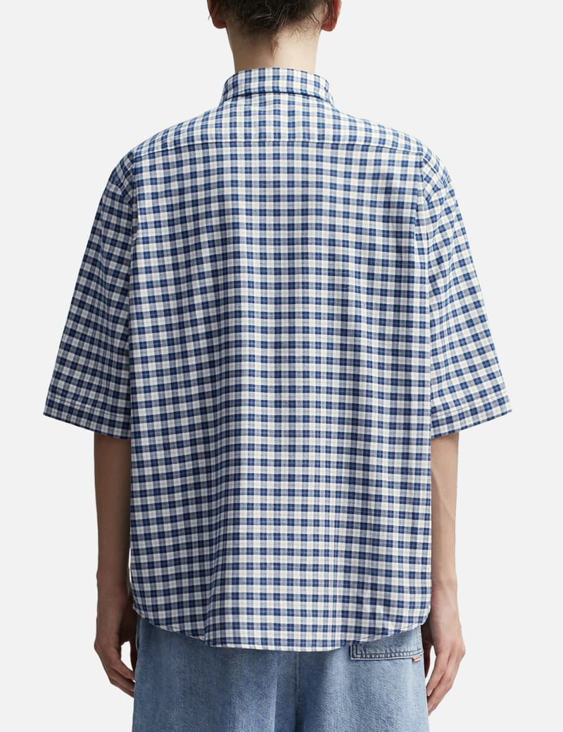 Acne Studios - Short Sleeve Check Shirt | HBX - Globally Curated