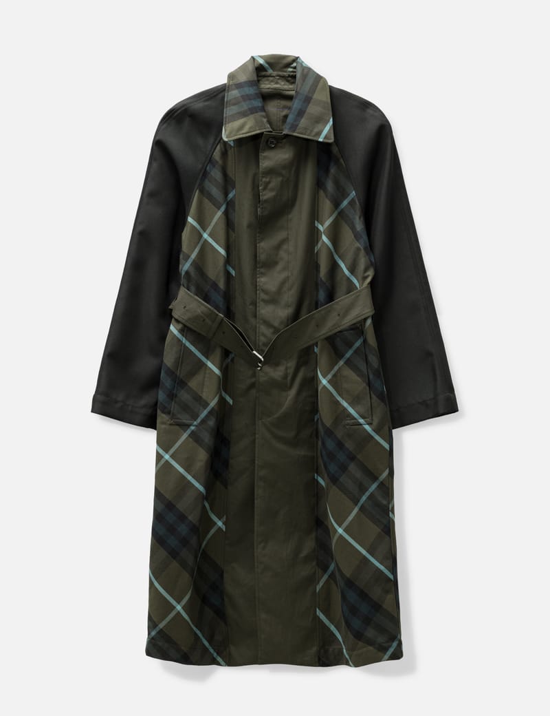 Burberry hotsell coat reversible