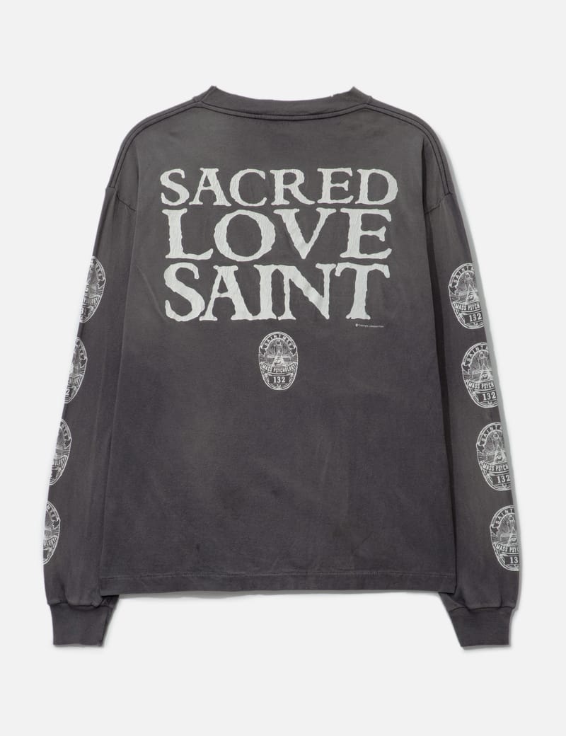 Saint Michael - Love Saint Longsleeve T-shirt | HBX Saint Michael - Love Saint Longsleeve T-shirt | HBX