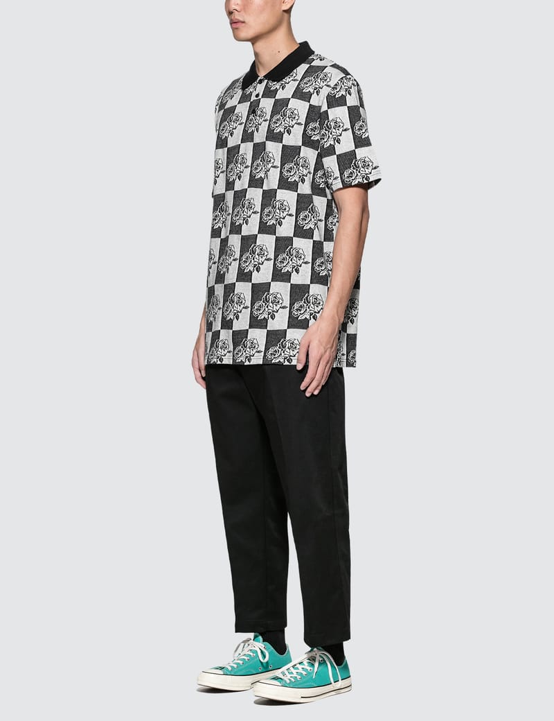 Stüssy - Rose Block Jacquard S/S Polo | HBX