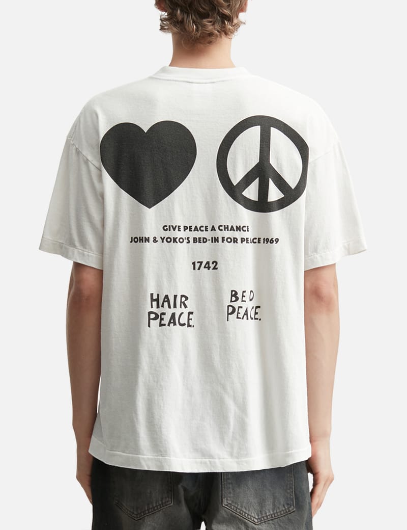Saint Michael × John Lennon Imagine Peace T-Shirt - Wide-fit