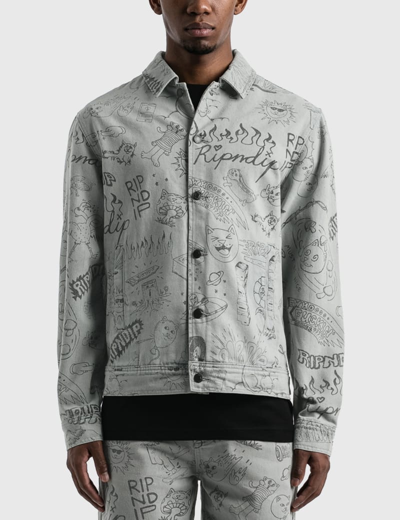 RIPNDIP - Sharpie Denim Jacket | HBX - Globally Curated Fashion