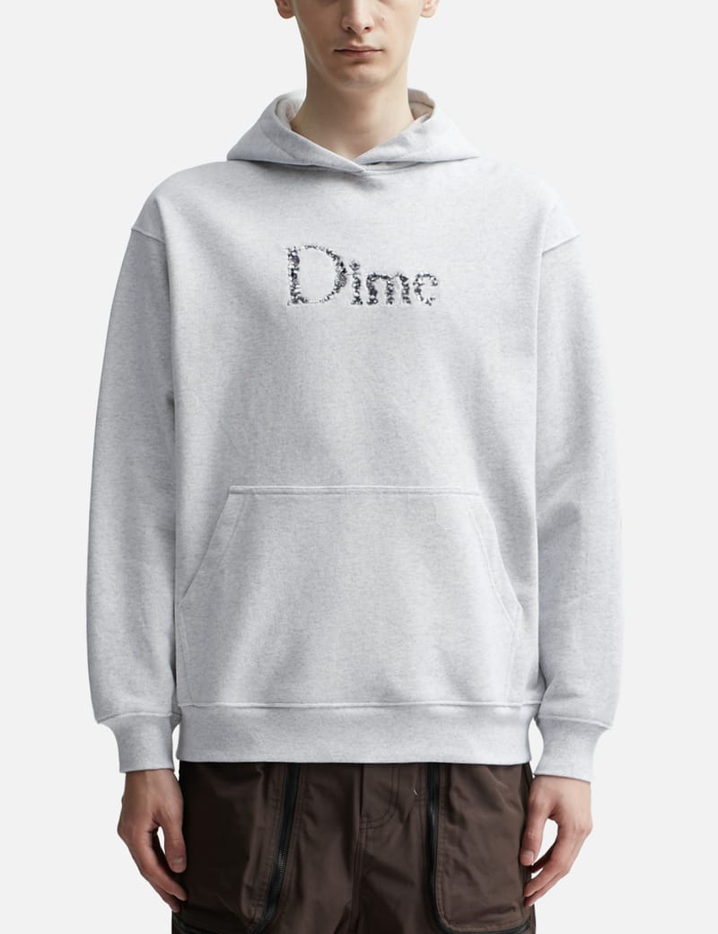 Dime classic logo hoodie white best sale