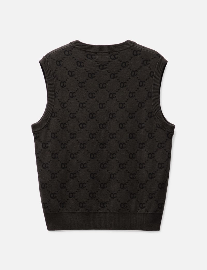 Quiet Golf - QG Link Sweater Vest | HBX - Globally Curated