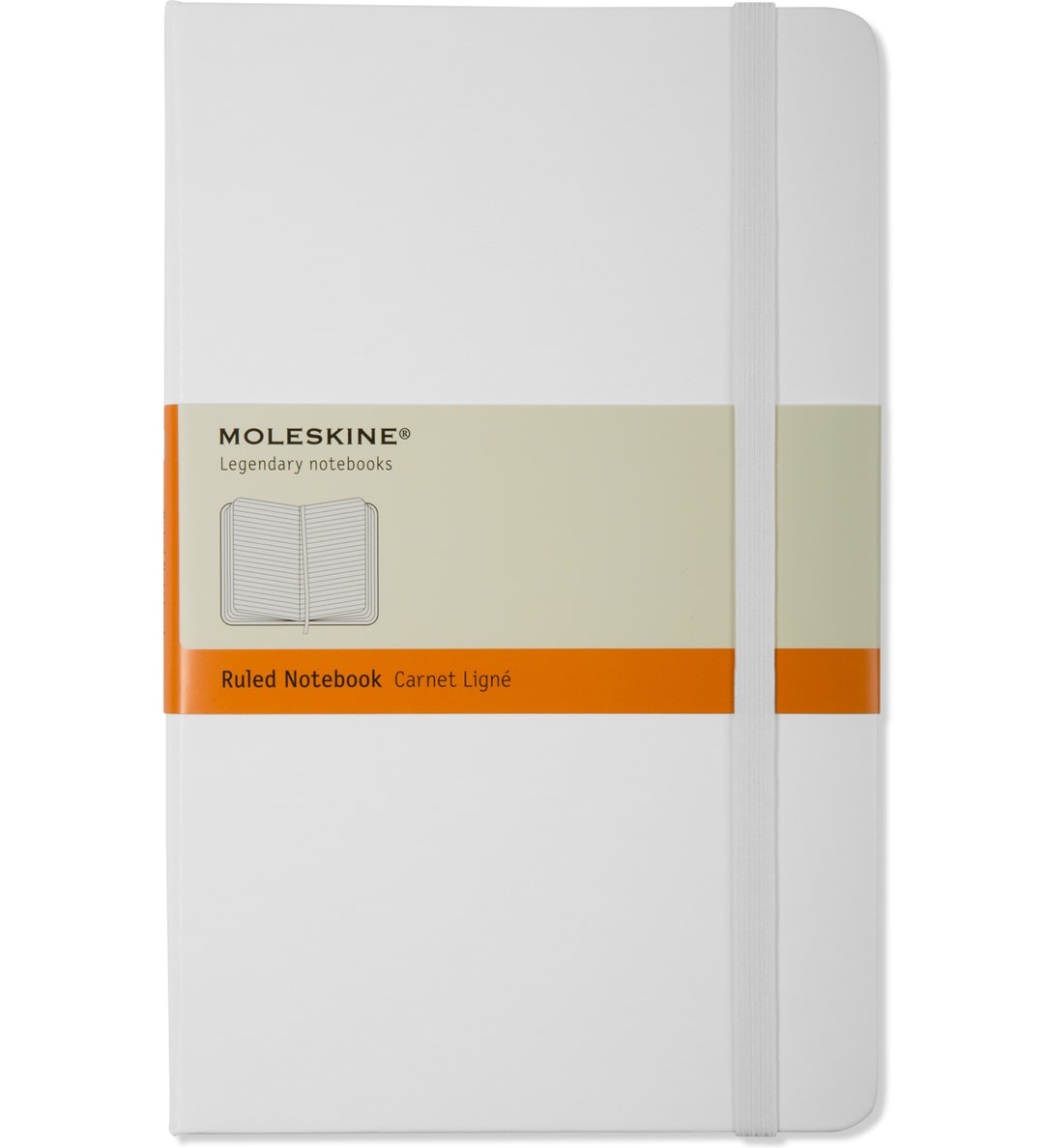 MOLESKINE White Ruled Large Notebook HBX Globally Curated Fashion