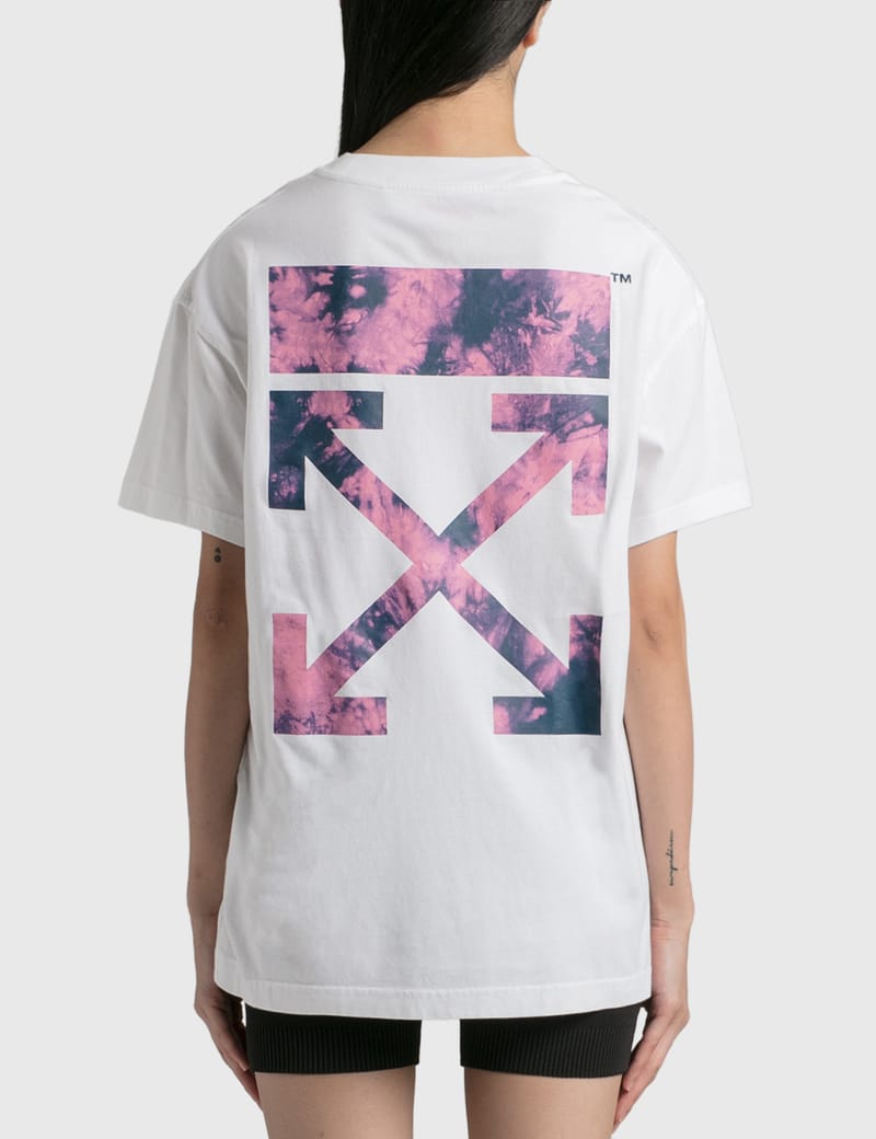 Off white blurred hot sale lines t shirt