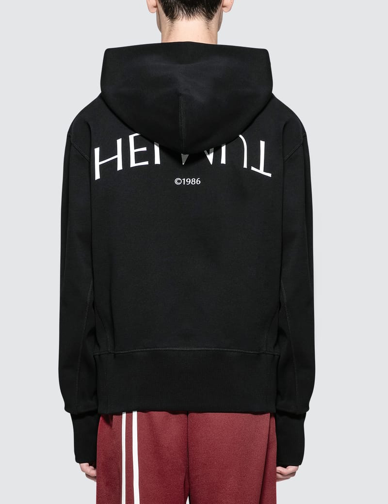 Helmut Lang Logo Hack Hoodie HBX Globally Curated Fashion