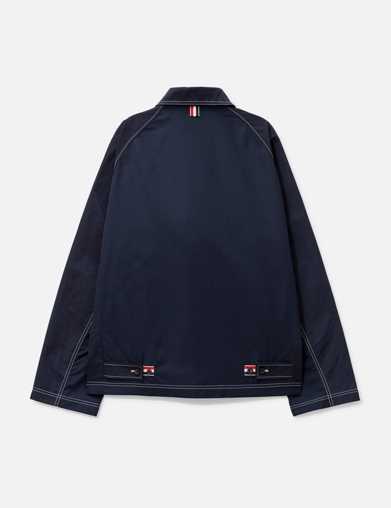 Thom Browne - Typewriter Cloth Cropped Field Jacket | HBX