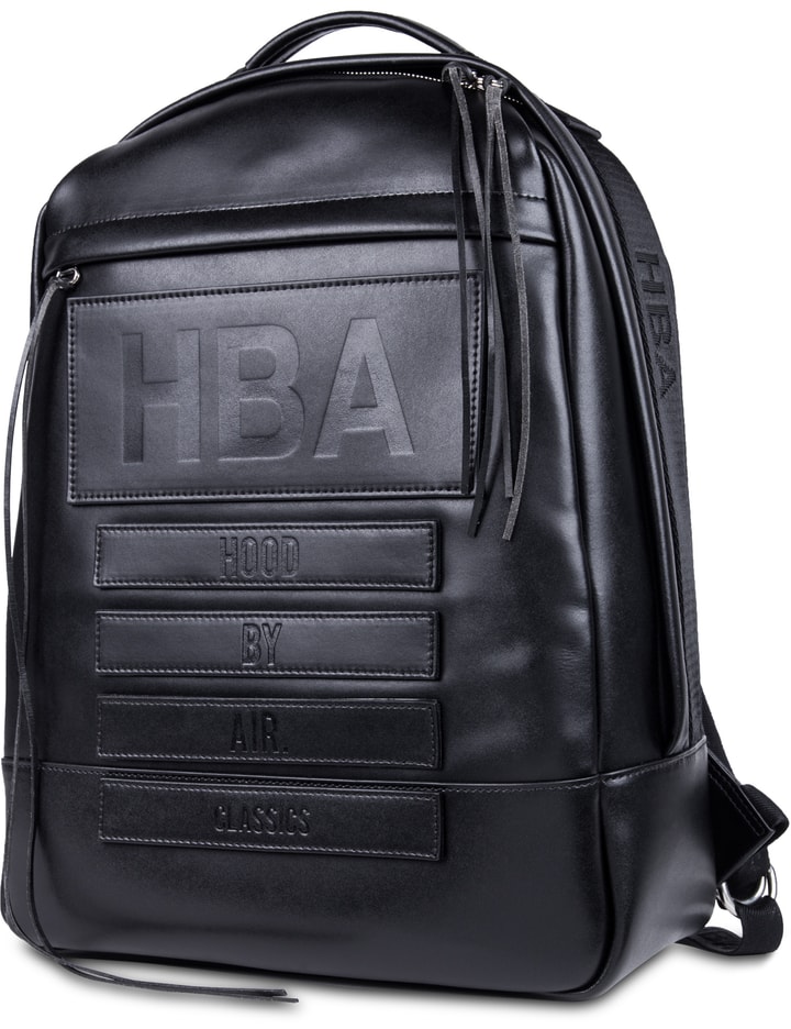 Hood By Air. Leather Moma Backpack HBX HYPEBEAST 為您搜羅全球潮流時尚品牌