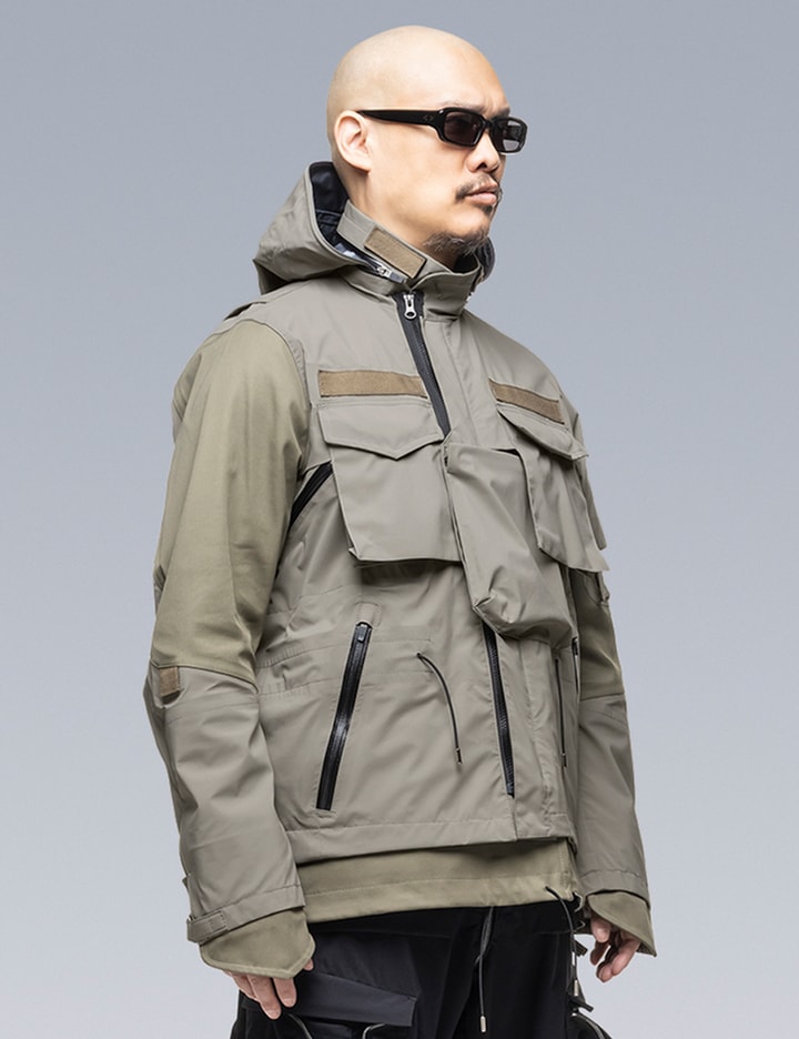 Sacai - Sacai x Acronym Layered Hood Jacket | HBX - Globally Curated ...