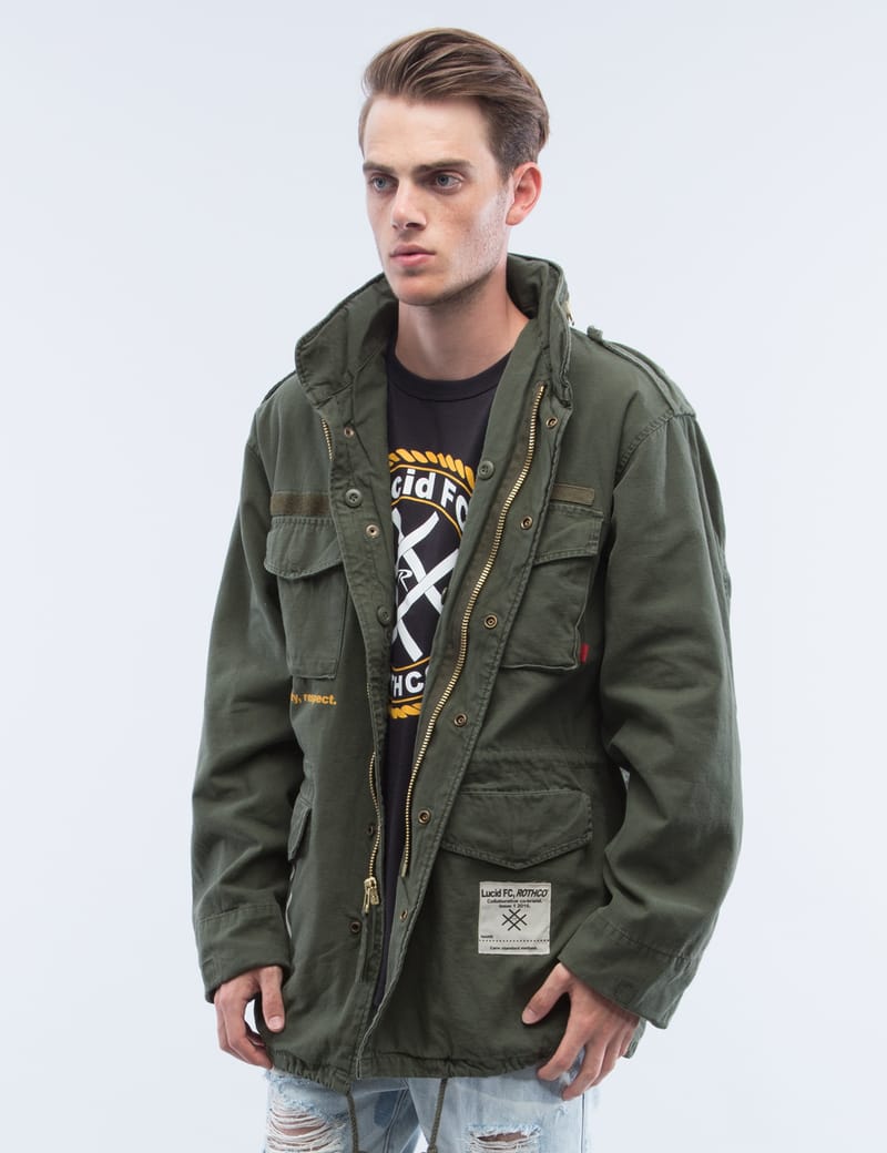 Lucid FC - Lucid FC x Rothco Vintage M65 Field Jacket | HBX