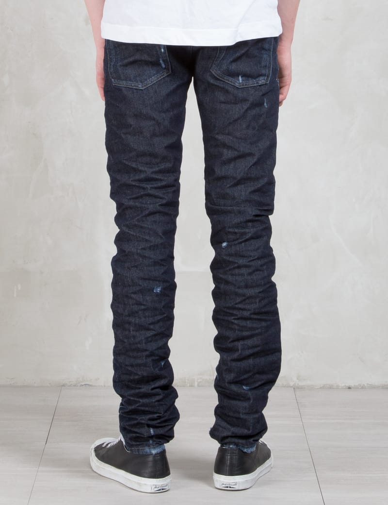 DIESEL BLACK GOLD - Type-267 Rigid Infigo Denim 5 Pockets Denim