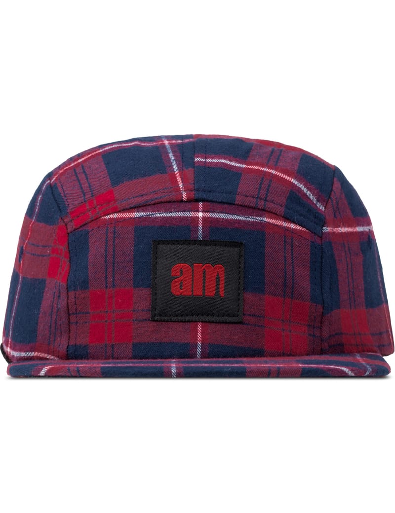 After Midnight Nyc - Red Am Logo(Red Label) Flannel Camp Cap | HBX