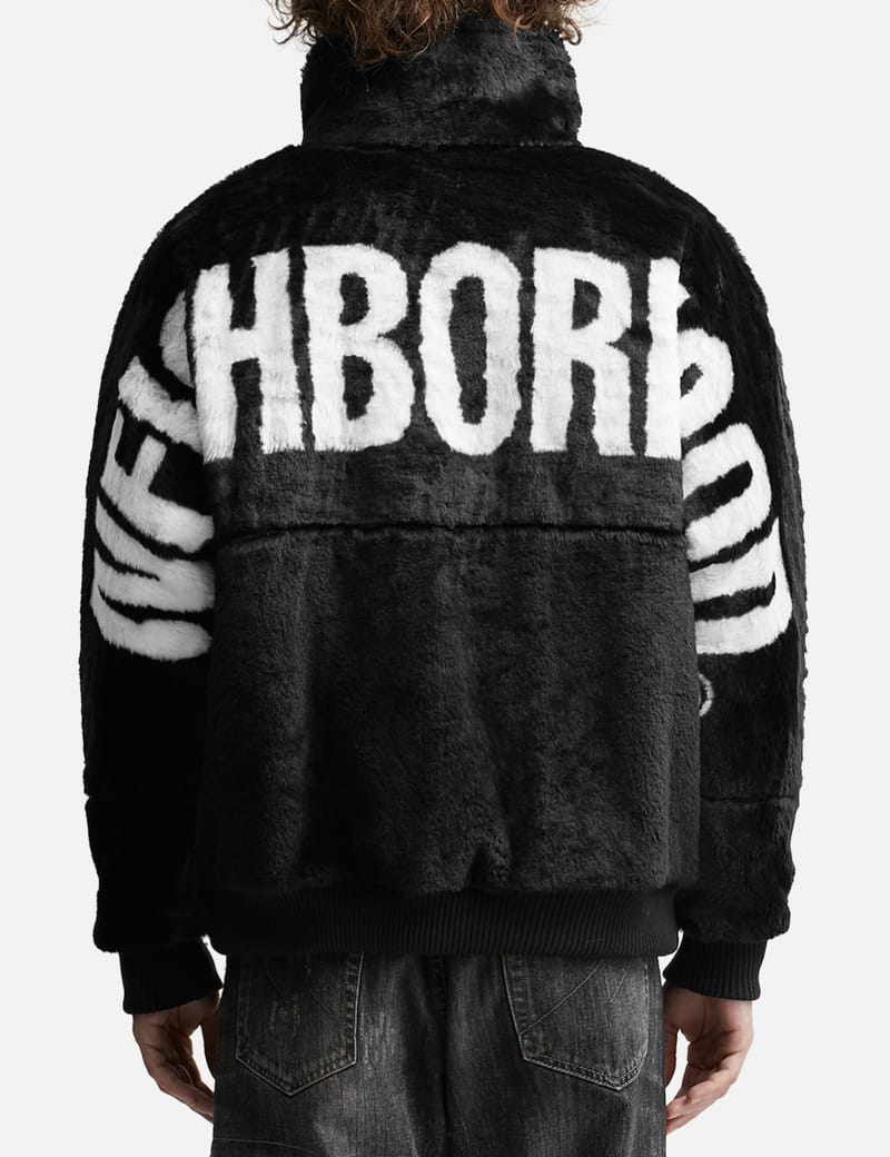 NEIGHBORHOOD - Fur Logo Jacket | HBX - HYPEBEAST 為您搜羅全球潮流 