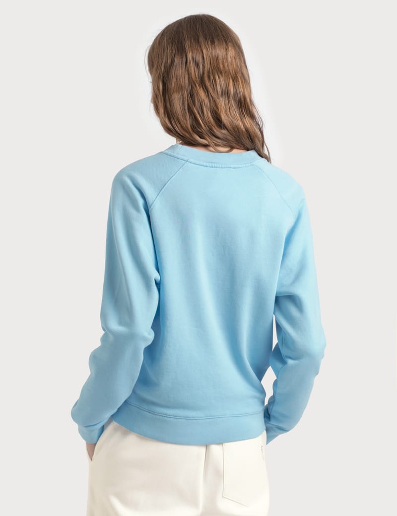 Maison Kitsuné - Tricolor Fox Patch Sweatshirt | HBX