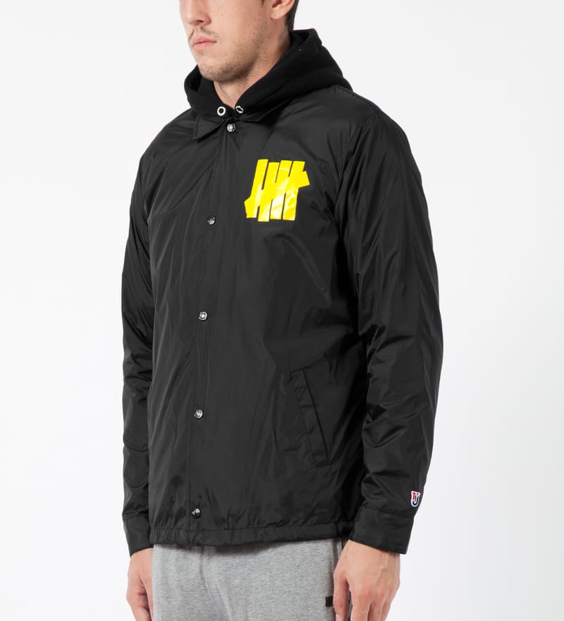 Undefeated - Black Bad Sports Coach Jacket | HBX - Globally