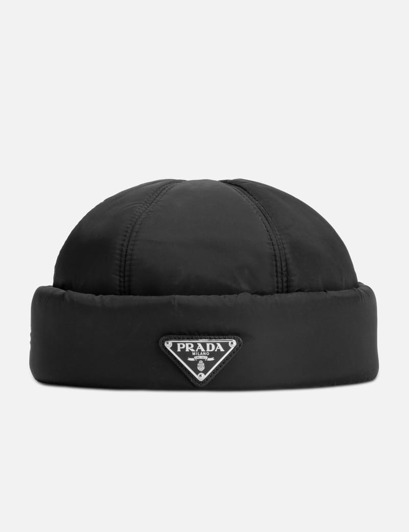 Prada 2025 nylon beanie