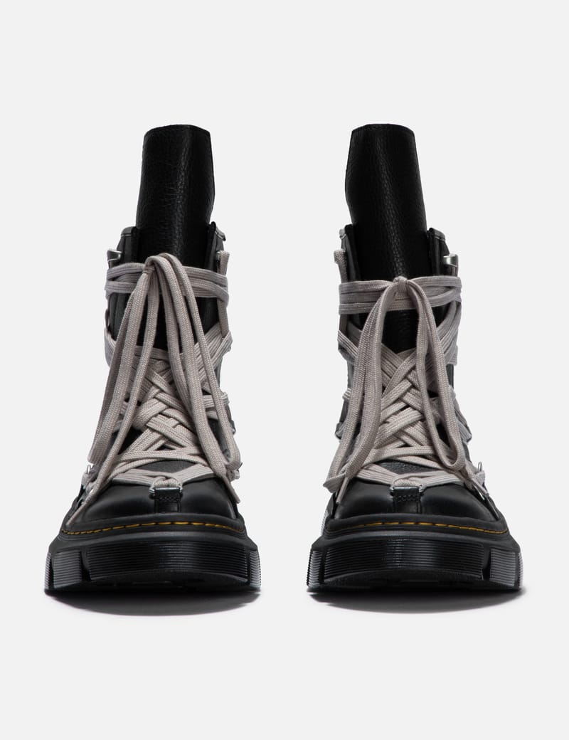 Rick Owens - Rick Owens x Dr. Martens 1460 DMXL Mega Lace Boots 