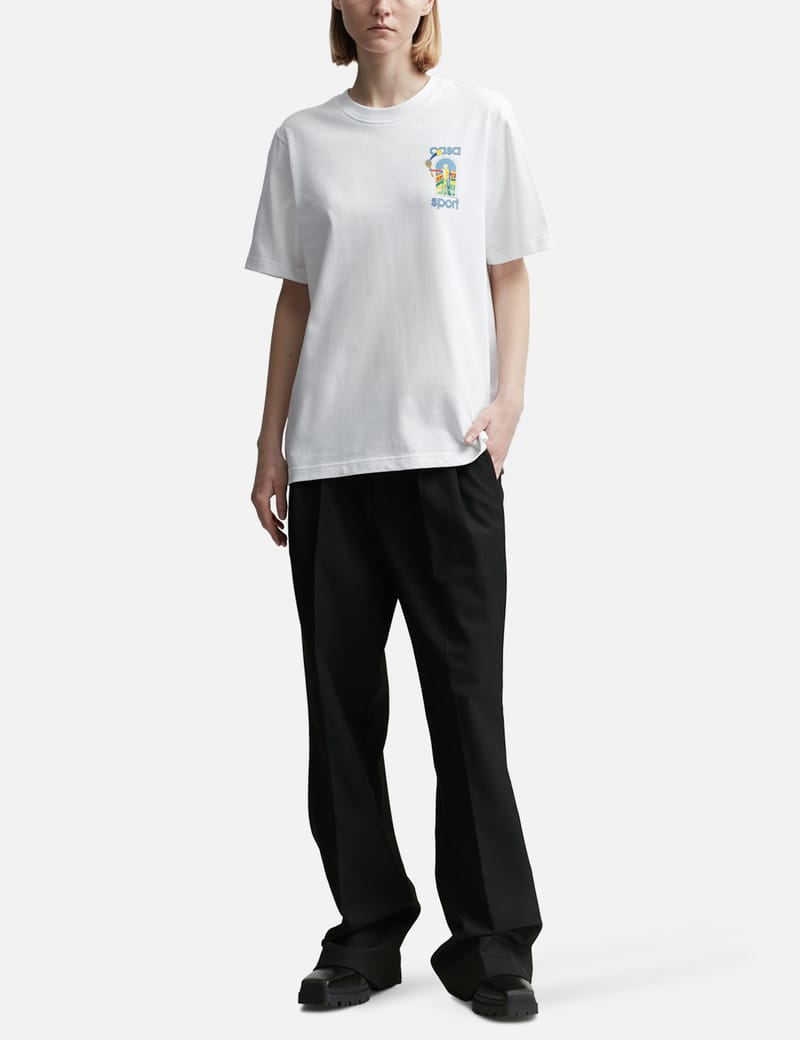 【国内発】CASABLANCA Le Jeu Colore コットン Tシャツ Le Jeu Coloré T-Shirt | Casablanca Paris