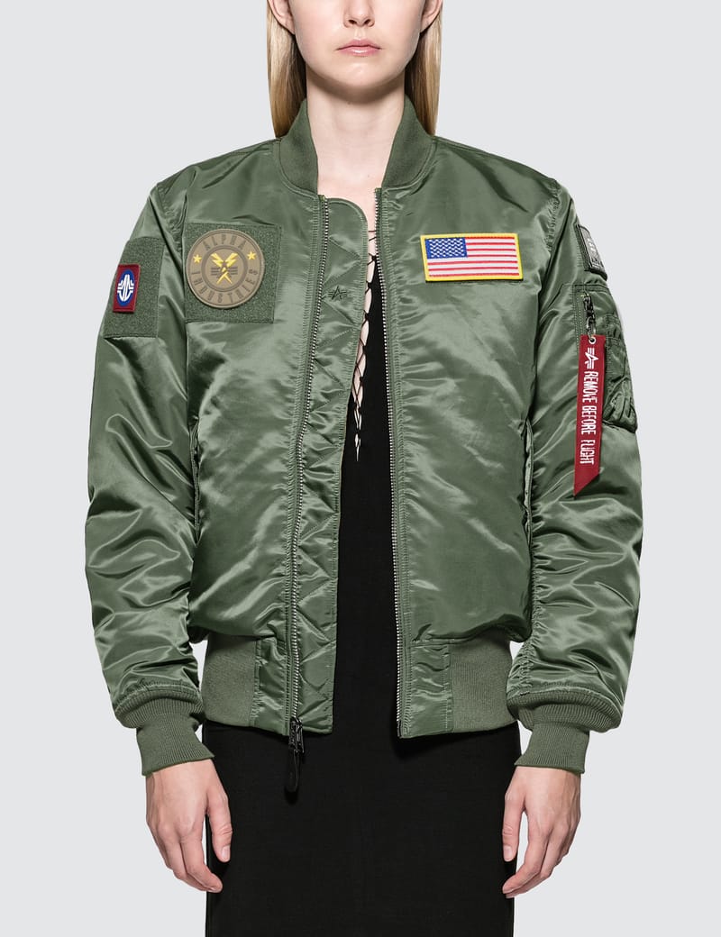 Alpha Industries - MA-1 Flex Core Flight Jacket | HBX - Globally