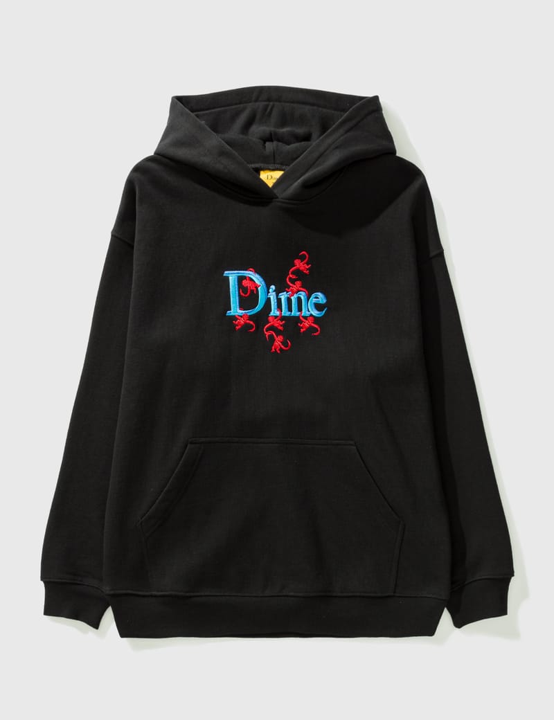 Dime 【ブラック白ロゴXLサイズ】クラシック スモール パーカー | shop ...
