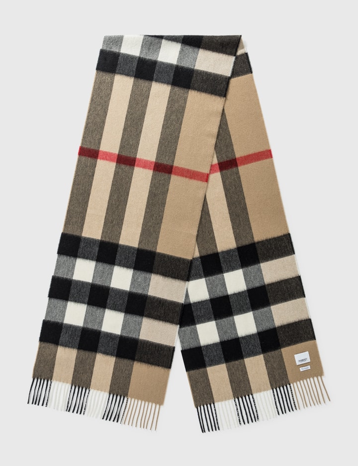 Burberry - Check Cashmere Scarf | HBX - Globally Curated Fashion and ...