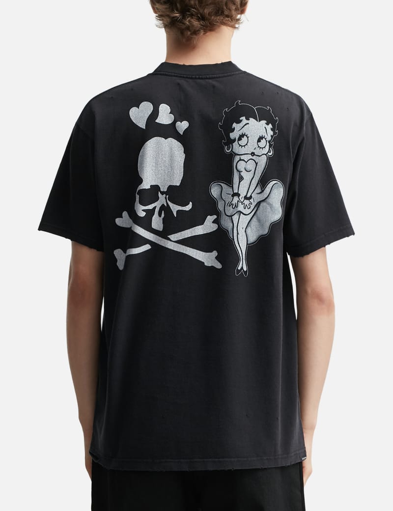 MASTERMIND WORLD×BETTY BOOP Tシャツ BETTY BOOP™︎ × MASTERMIND WORLD WILL BE AVAILABLE TOMORROW