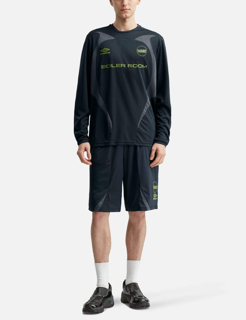 Boiler Room - BOILER ROOM x Umbro Long Sleeve Football T