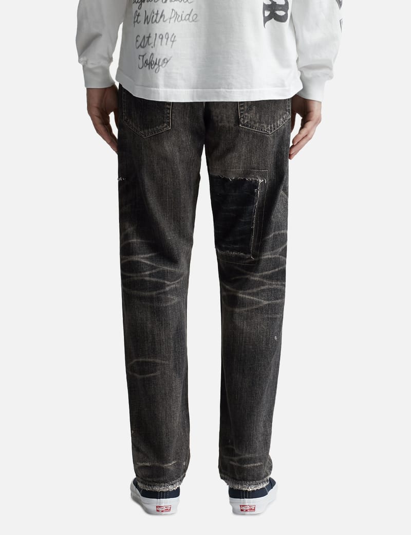 NEIGHBORHOOD - Savage Denim DP Mid Pants | HBX - Globally