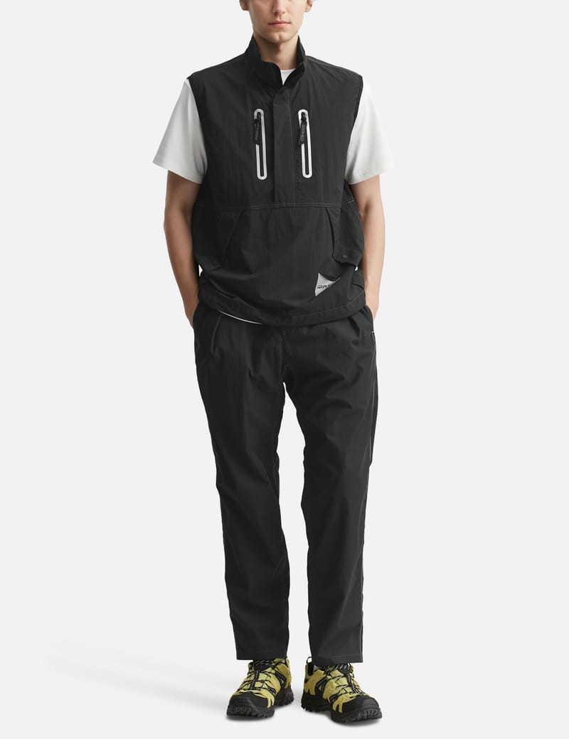 and wander Gramicci X And Wander Brushed Nylon Vest - Water