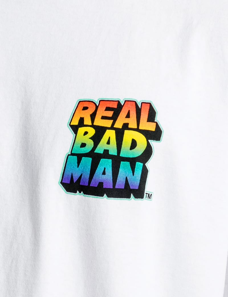 【REAL BAD MAN】RBM LOGO TEE VOL. 7 [WHITE] Real Bad Man - Logo Volume 7 T-shirt | HBX - Globally