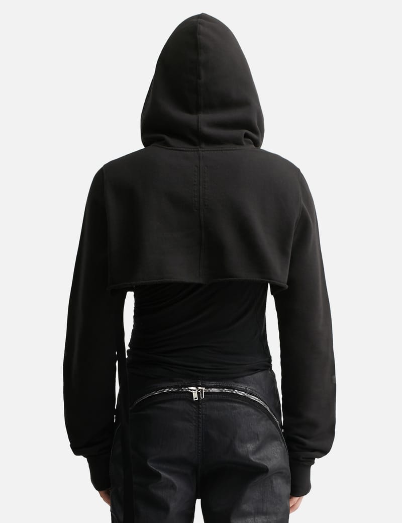 Rick Owens Drkshdw - Hollywood Cropped Hoodie | HBX